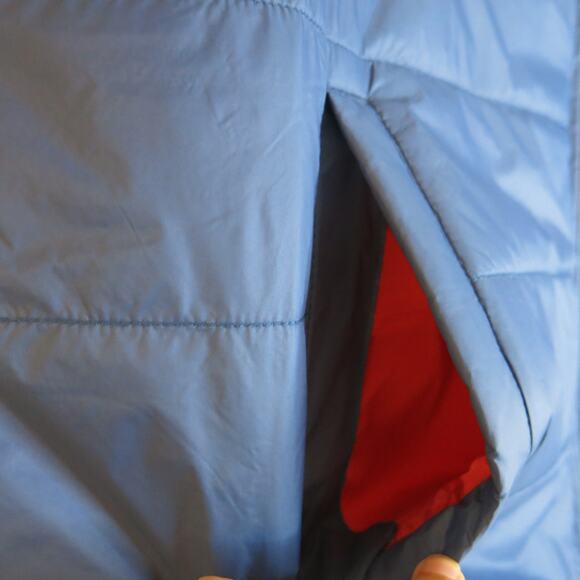 SONIC DRIVE IN Puffer Vest Size 2XL Blue Pockets Logo Uniform Car Hop Zipper - Picture 3 of 9